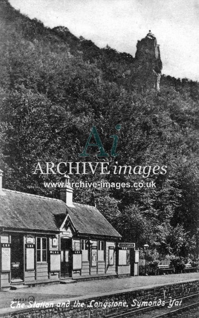 Symonds Yat station & Longstone c1905