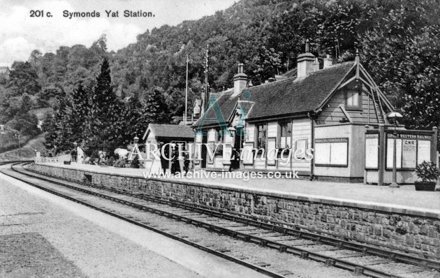 Symonds Yat station c1910