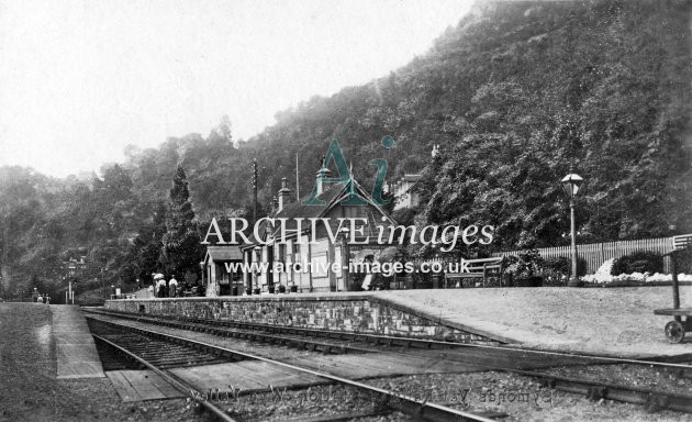 Symonds Yat Station looking north c1907