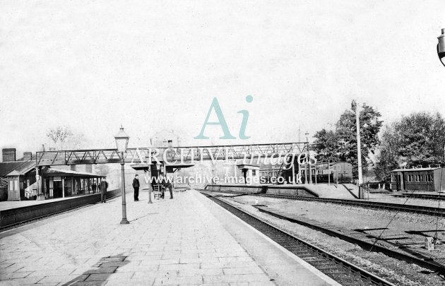 Leominster Junction station looking north c1908
