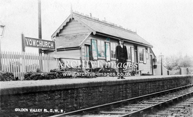 Vowchurch station, Golden Valley Railway c1908