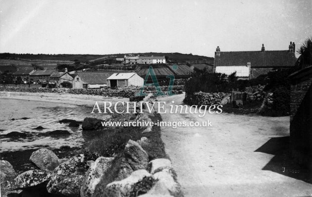 Scilly Isles Tresco village c.1912 CMc