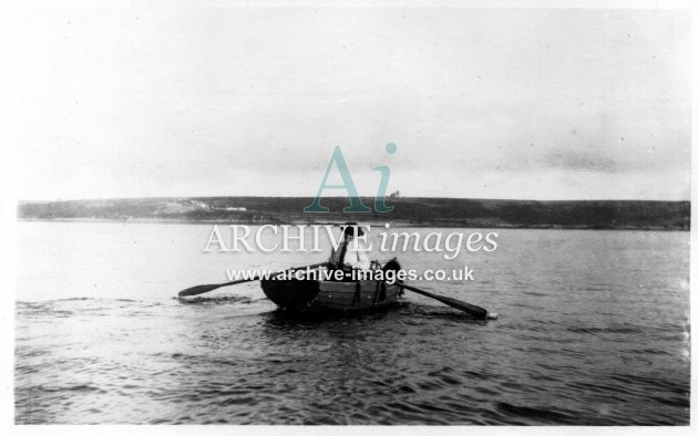 Scilly Isles N Clarke row boat 1912 CMc