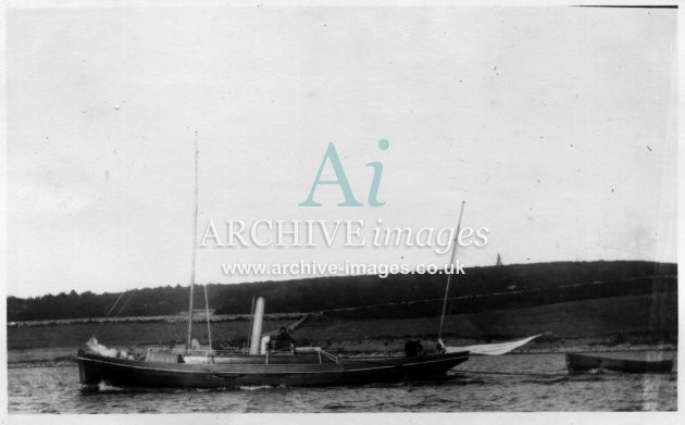 Scilly Isles Govenors launch Tresco 1912 CMc