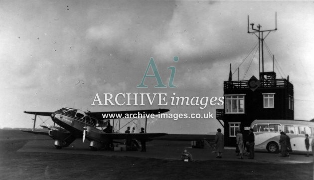 Scilly Isles airport st marys c1955 CMc