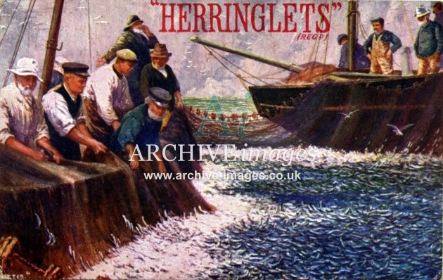 Advertising Hayward Young Jotter fishing Industry Herringlets advert CMc