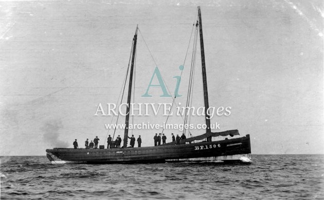 Banff Zulu BF1306 fishing boat c1910 CMc