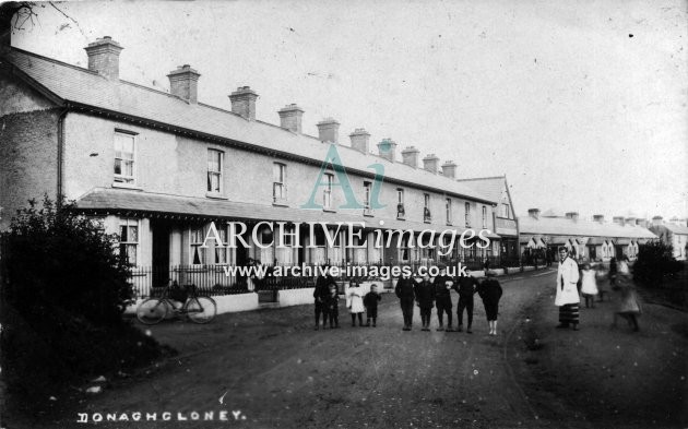 Down Ireland Donacloney village  c1910 CMc