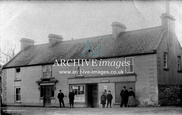 Down Ireland Donacloney post office Main St c1908 CMc