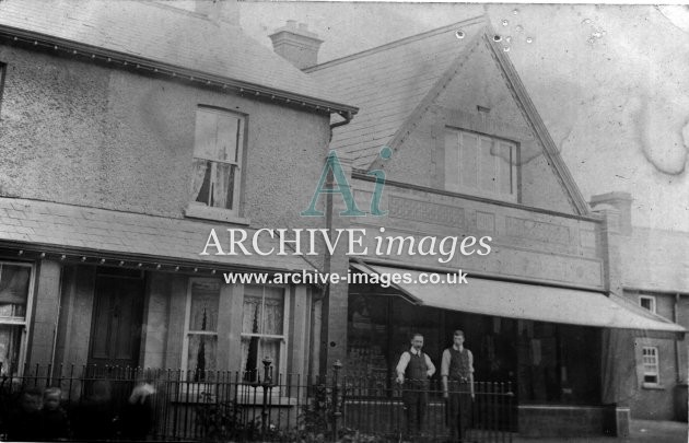 Down Ireland Donacloney shop now housing asscn c1910 CMc