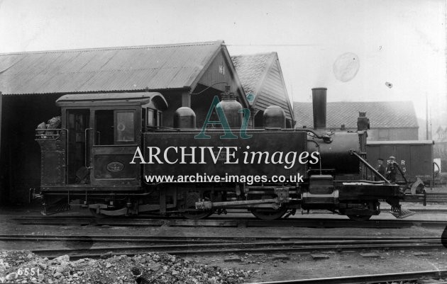 Devon locomotive Lyn Lynton and Barnstaple railway c1912 CMc