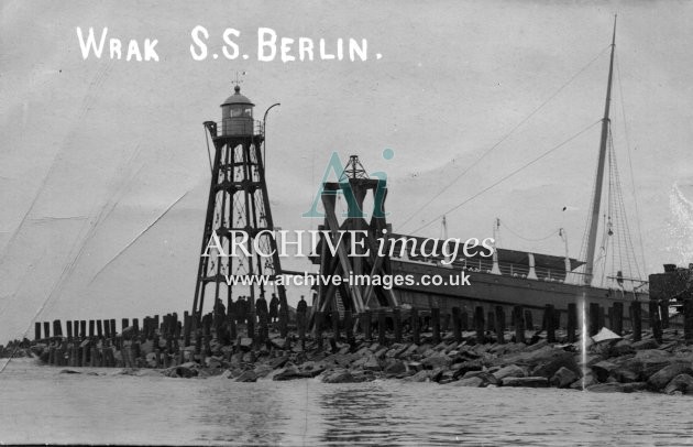Great Eastern Railway Harwich Hook of Holland wreck ss Berlin GER CMc