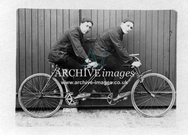 Tandem bicycle c1910 CMc