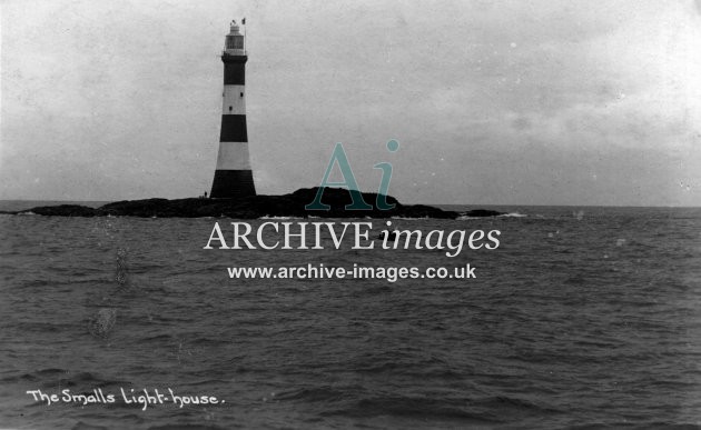 Pembrokeshire Smalls lighthouse c1920 CMc