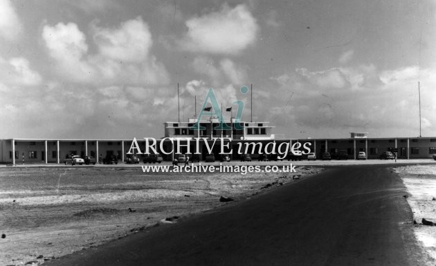 Aviation Aden Middle East civil airport c1955 CMc