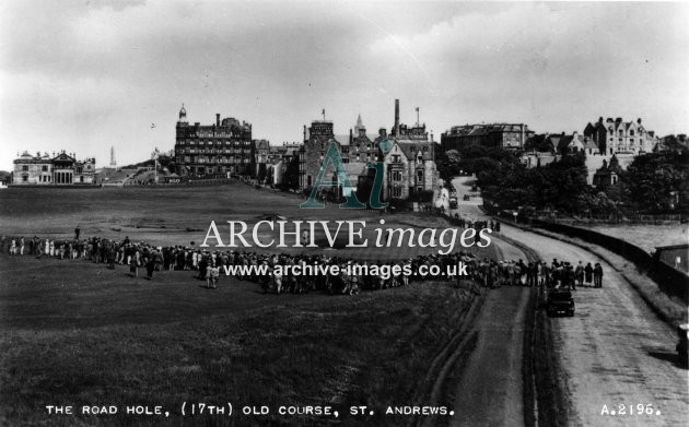 Golf Road Hole St Andrews Fife Royal c1935 and Ancient Golf Club Cmc