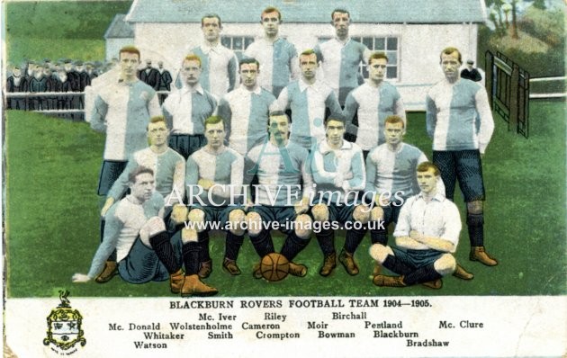 Football Lancashire Blackburn Rovers 1904-5 CMc