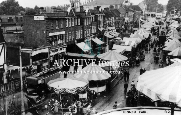 Middlesex Pinner Fair 1940s-50s CMc