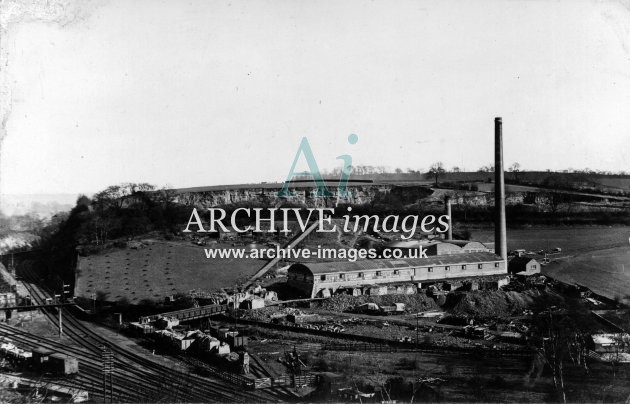 Derbyshire Ambergate Brickworks of Edwin Glossop c1930 CMc
