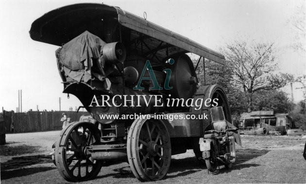 Nottinghamshire John Farrars Fowler 11991 Venture steam traction engine 10 May 1941 at Newark on Trent CMc