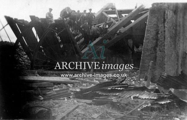 Lancashire Mining Princess Pit Haydock Headgear demolished 8 August 1924 CMc