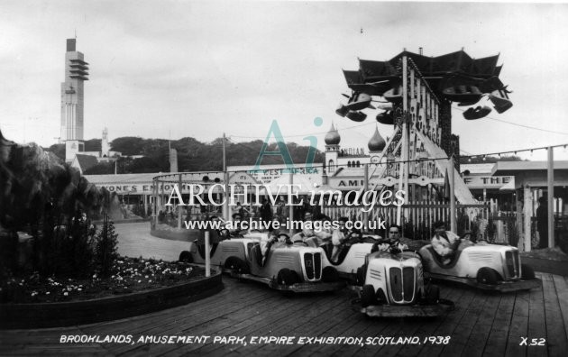Exhibitions Glasgow Empire Exhibition 1938 Brooklands Fairground X52 CMc
