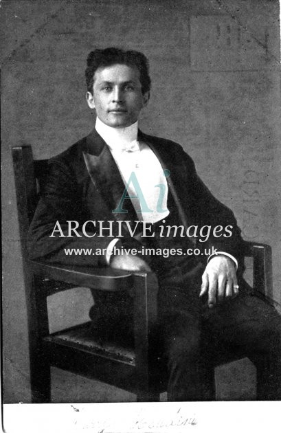 Theatre Harry Houdini c1903 CMc