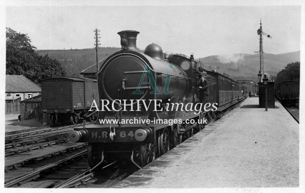 Perthshire Blair Athol station Highland Railway c1910 CMc