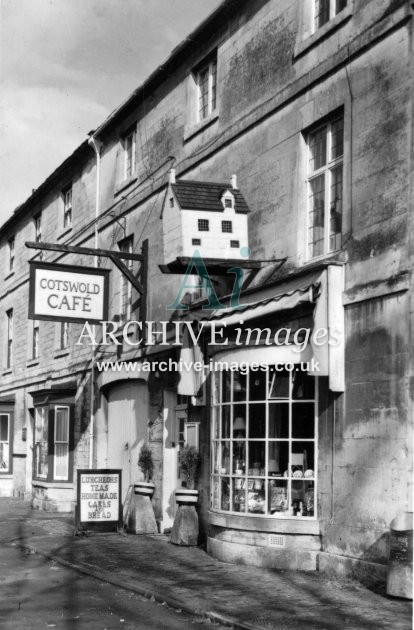 Gloucestershire Moreton in Marsh Cotswold Cafe c1950 CMc