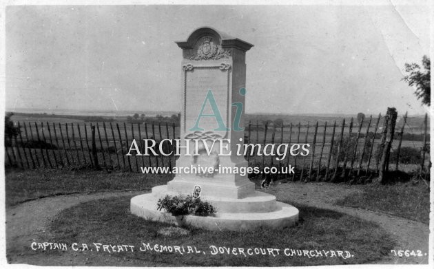 Railway Shipping Great Eastern Railway Essex Captain Fryatt memorial Dovercourt SS Berlin GER CMc