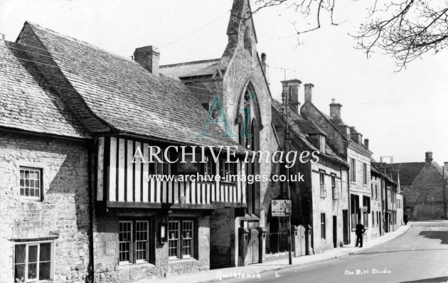 Gloucestershire Northleach A46 c1945 CMc