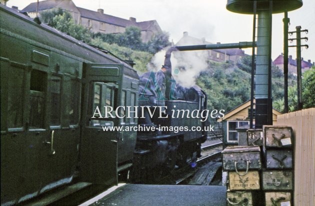 Calstock Railway Station c1963