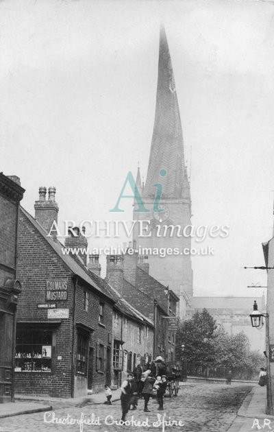 fh437 Chesterfield Crooked Spire Derbyshire AK