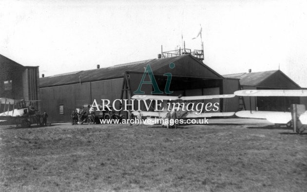 Avros on unknown aerodrome B Flight early 1920s