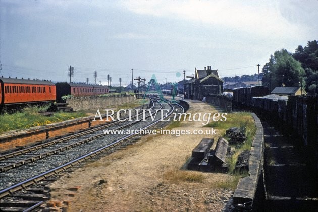 St Blazey Railway Station 1958