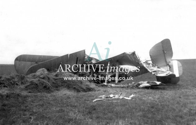DH9A Crash 14.8.24 Lt Kershaw killed