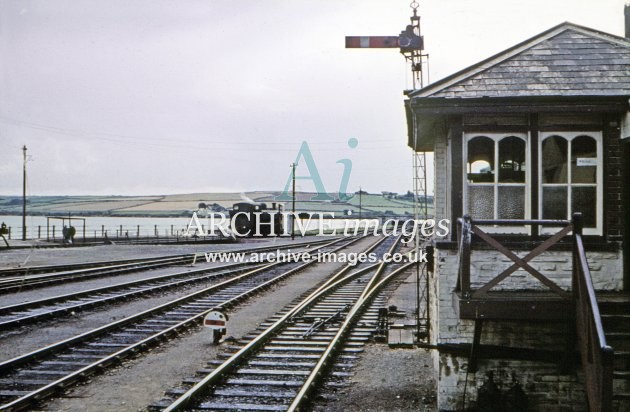 Padstow Yard & Signal Box c1963