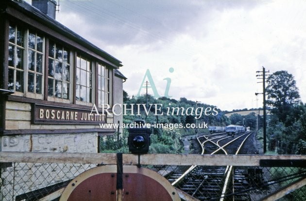Boscarne Junction & Signal Box c1963