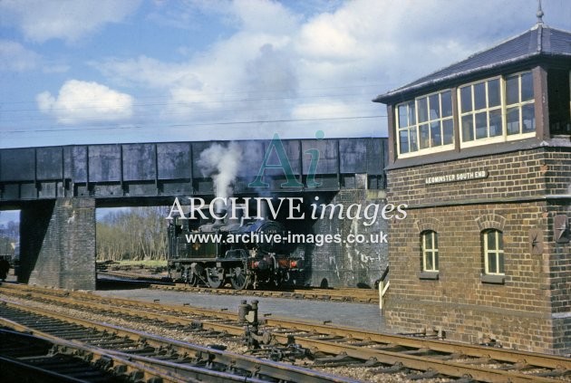 Leominster South End Signal Box 1964