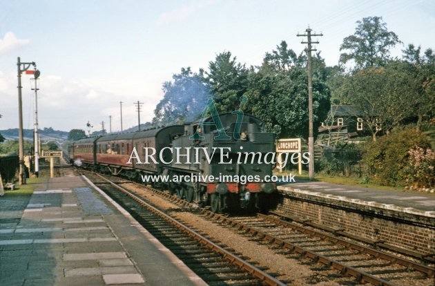 Longhope station, Glos-Hereford train 10.64