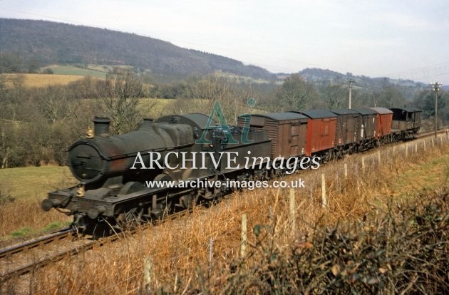 Velthouse Lane, nr Longhope, Lydbrook goods 22xx 4.64