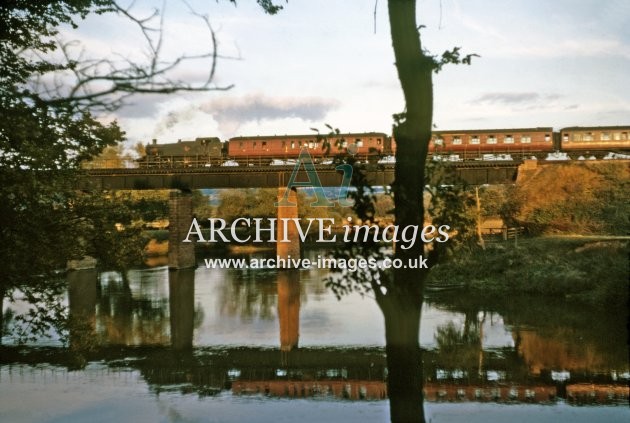 Backney Viaduct, Class 61XX to Hereford, 10.64 B