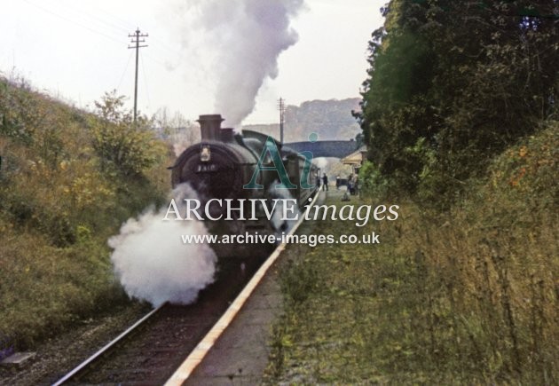 Ballingham, No 7318 Hereford train c1964