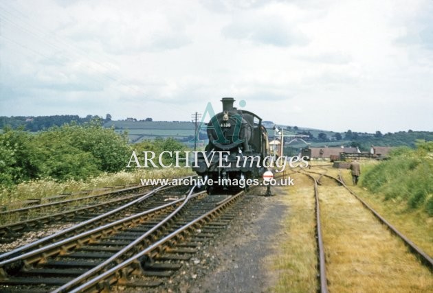 Mitcheldean Road station, No 6330, 23.6.62