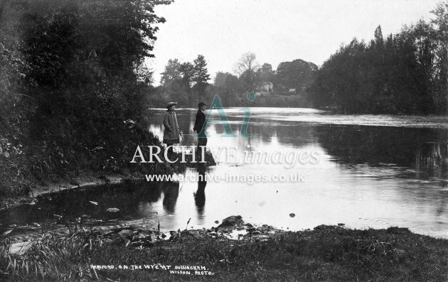 Bullingham, River Wye c1908
