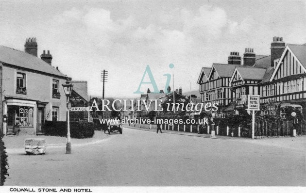 Colwall, Stone, Garage & Park Hotel c1930