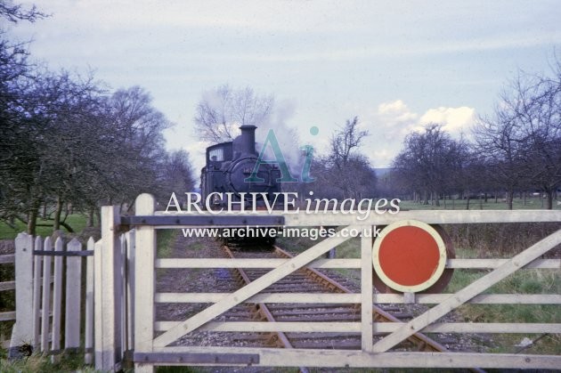 Kington Branch Level Crossing 1964