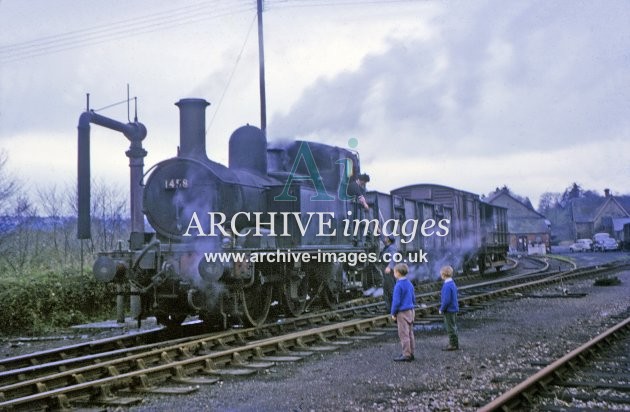 Kington Railway Station Shunting 1964