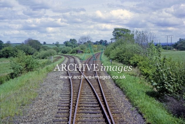 Titley, Presteign Branch Junction 1964