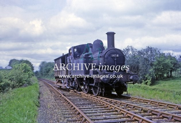 Titley, Presteign Branch Junction & No 1458 1964
